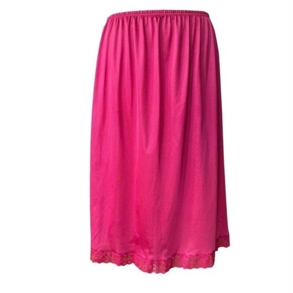 Vintage Indie Sleaze Burgundy Slip Lace‎ Trim Large Fairy Boho Festival Grunge